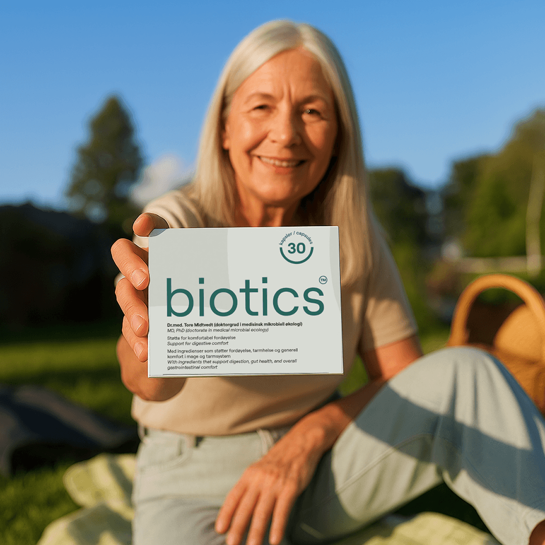 Donna con Biotics